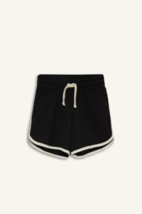 DeFacto Girls' Elastic Waist Basic Plain Shorts - Image 6