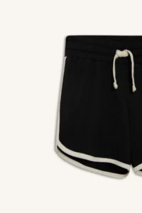 DeFacto Girls' Elastic Waist Basic Plain Shorts - Image 7