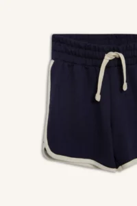 DeFacto Elastic Waist Basic Plain Shorts Girls' - Image 7