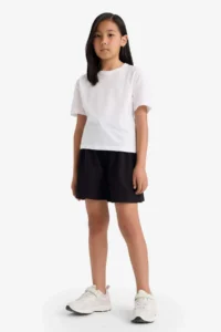 DeFacto Girls' Basic Bermuda Shorts - Image 2