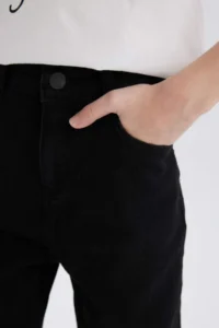DeFacto Boy's Straight Fit Standard Leg Basic Straight Jean Trousers - Image 6