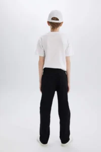 DeFacto Boy's Straight Fit Standard Leg Basic Straight Jean Trousers - Image 7