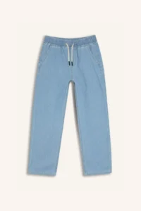DeFacto Boy's Straight Fit Straight Leg Basic Straight Jean Trousers - Image 7