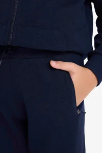 DeFacto Basic Plain Pique Sweatpants with Elastic Waist Cuffs for Boys - Image 4