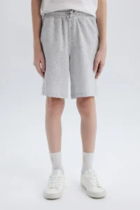 DeFacto Boy's Stretchy Waist Pocket Pique Shorts B5866a825sm