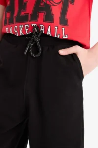 DeFacto Basic Plain Bermuda Shorts Boys' - Image 6