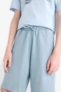 DeFacto Basic Straight Shorts with Elastic Waist Boy Child - Image 5