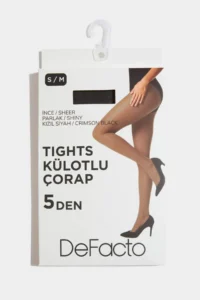 DeFacto Women Black 5 Denye Pantyhose - Image 4