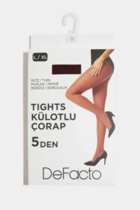 DeFacto Women Black 5 Denye Pantyhose - Image 5