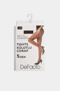 DeFacto Women White 5 Denye Pantyhose