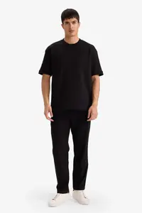 DeFacto Oversize Crew Neck Short Sleeve T-Shirt - Image 2