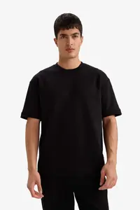 DeFacto Oversize Crew Neck Short Sleeve T-Shirt - Image 3