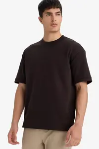 DeFacto Oversize Crew Neck Short Sleeve T-Shirt - Image 2