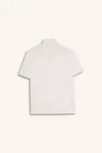 DeFacto Regular Fit Stand Collar Half Zipper Heavy Fabric Short Sleeve T-Shirt - Image 5