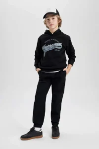 DeFacto Boys' Jogger Fit Gabardine Pants (26 SM)