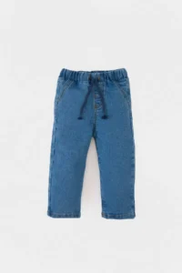 DeFacto Baby Boy Straight Leg Elastic Waist Basic Straight Jean Pants B6733a525sp