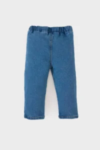 DeFacto Baby Boy Straight Leg Elastic Waist Basic Straight Jean Pants B6733a525sp - Image 3