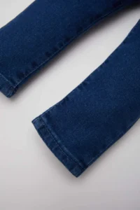 DeFacto Elastic Waist Straight Leg Basic Straight Jean Trousers for Baby Boy - Image 6