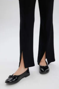 DeFacto Girl's Black Slit Leg Trousers - Image 7