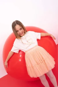 DeFacto Girls' Elastic Waist Tulle Skirt - Image 3