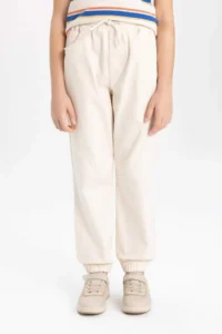 DeFacto Boy's Standard Leg Gabardine Trousers