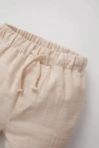 DeFacto Baby Size Plain Hem Gabardine Pants - Image 2