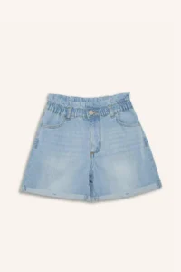 DeFacto Paperbag Jeans Shorts Girls' - Image 6