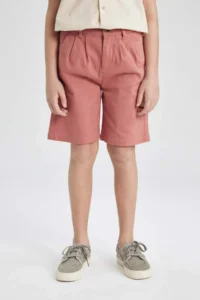 DeFacto Boys' Gabardine Shorts - Image 5