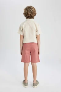 DeFacto Boys' Gabardine Shorts - Image 7