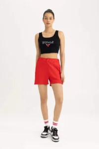 DeFactoFit Oversize Wide Fit Sports Shorts - Image 2