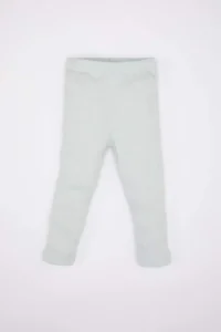 DeFacto Baby Girl Embroidered Long Sleeve Ribbed Camisole Pajama Set - Image 2