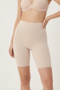 MİSTİRİK Porfy Seamless Ghost Firming Shaper Does Not Leave Laser Legs Corset Skin Color