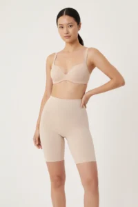MİSTİRİK Porfy Seamless Ghost Firming Shaper Does Not Leave Laser Legs Corset Skin Color - Image 2