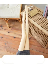 MİSTİRİK Rieti Model Firming and Tightening Warm Plush Woven Thin Pantyhose Skin Color - Image 4