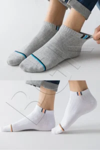BGK Unisex 5 Sets Sport Slippers Socks - Image 2