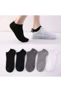 BGK Unisex Summer Slippers Socks 5 'li Extra Rahat