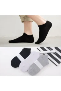 BGK Unisex Summer Slippers Socks 5 'li Extra Rahat - Image 3