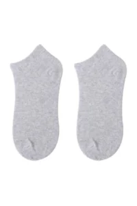 BGK Unisex Summer Slippers Socks 5 'li Extra Rahat Gray - Image 2