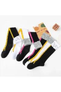 BGK 3 Sets Unisex Chicken Feet Patterned Knee Highs Socks - Image 2