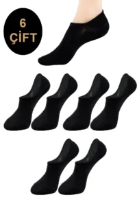 BGK Unisex Cotton Invisible Sneakers Socks 6 Pairs