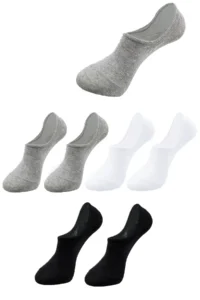 BGK Unisex 6 Pairs Cotton Invisible Sneakers Socks Colorful - Image 2