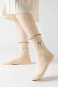 BGK 5 Sets Patterned Women Socks - Image 2