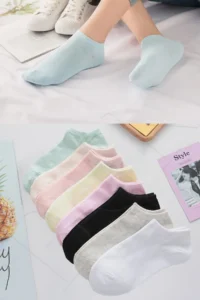 BGK 8's Women Colorful Soft Colorful Slippers Socks