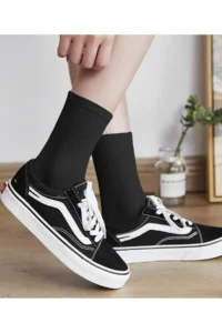 BGK 6 Pairs Cotton Tennis Socks Socket Size - Unisex - Image 2
