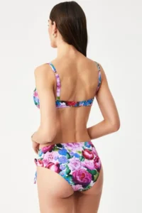 Kom PUSH UP PADDED COVERED WIRE FIO PINK  FITTING BIKINI SET - Image 2