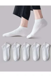 BGK Unisex 5 Pair Summer Short Socks