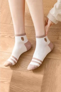 BGK Women pattern 5 Sets College Socks - Image 4