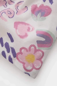 DeFacto Patterned Sleeveless Summer Dress Baby Girl - Image 3