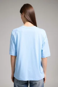 DeFacto Oversize Crew Neck Basic Plain Combed Cotton Short Sleeve T-Shirt - Image 5