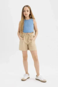DeFacto Paperbag Shorts Girls'